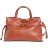 Sam Edelman Poppy Small Drawstring Crossbody Bag In Orange