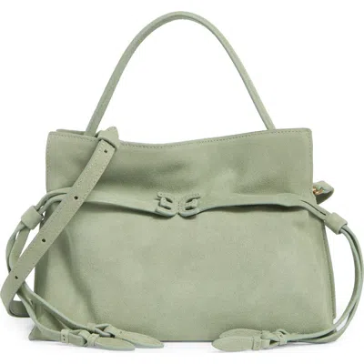 Sam Edelman Poppy Small Drawstring Tote Bag In Light Green