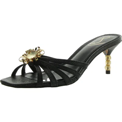 Sam Edelman Posey Womens Slip On Open Toe Kitten Heels