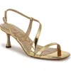 Sam Edelman Prance Slingback Sandal In Amber Gold