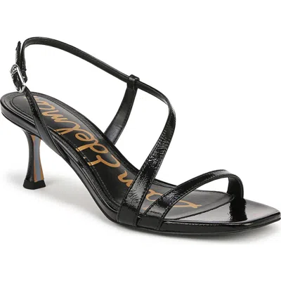 Sam Edelman Prance Strappy Heel Black Leather