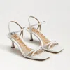 Sam Edelman Presley Strappy Sandal In White