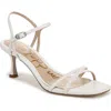 Sam Edelman Presley Strappy Sandal In Bright White