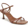 Sam Edelman Presley Strappy Sandal In Brown