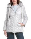 Sam Edelman Quilted Jacket In Silver