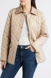 Sam Edelman Quilted Jacket In Sand