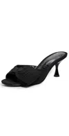Sam Edelman Ragan Bow Mules Black In Black