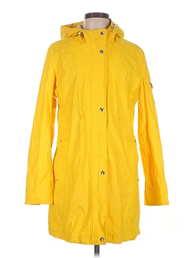 Pre-owned Sam Edelman Raincoat In Yellow
