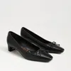 Sam Edelman Rinda Pointed Toe Pump Black Leather