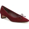 Sam Edelman Rinda Pump In Burgundy