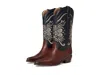 Sam Edelman Robbie Western Boot In Multi