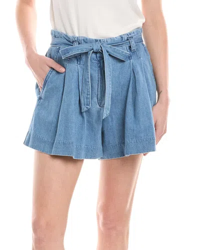 Sam Edelman Romy Pleated Short In Blue