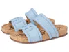 Sam Edelman Rowan Platform Sandal In Blue