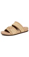 Sam Edelman Rowan Slides Sand Dune/sand Dune Multi In Sand Dune/sand Dune Multi