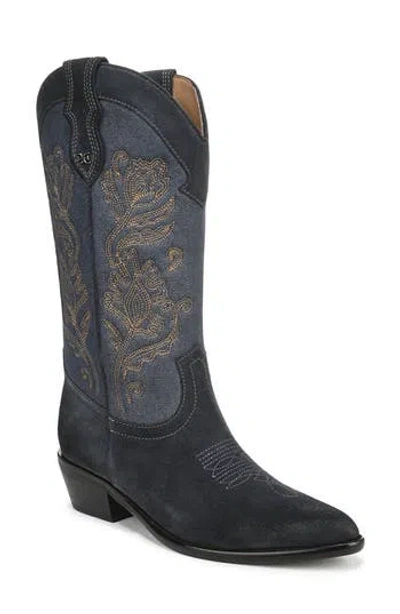 Sam Edelman Rue Western Boot In Multi