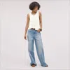 SAM EDELMAN SAM EDELMAN SABLE SCALLOP KNIT V-NECK TANK GARDENIA
