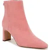 Sam Edelman Saige Ankle Bootie Mod Pink Leather