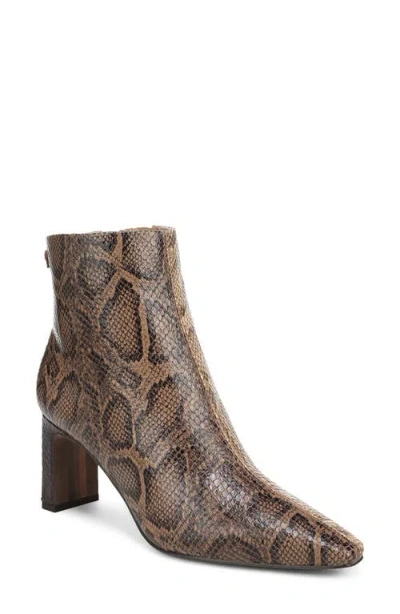 Sam Edelman Saige Bootie In Animal Print