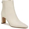 Sam Edelman Saige Ankle Bootie Modern Ivory Leather