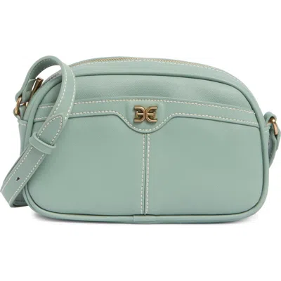 Sam Edelman Saige Leather Camera Bag In Sage