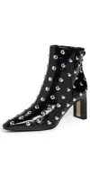 Sam Edelman Saige Stud Booties Black In Black