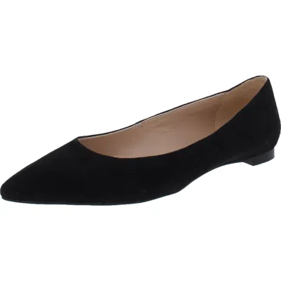Sam Edelman Sally Womens Slip On Pointed Toe Flats In Black