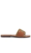 Sam Edelman Fitz Slide Sandal In Brown