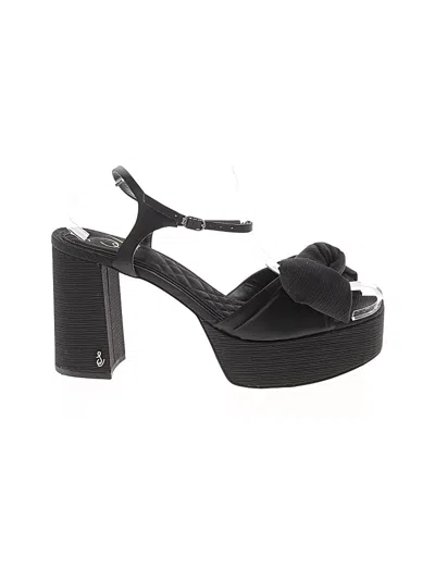 Pre-owned Sam Edelman Sandals In Black