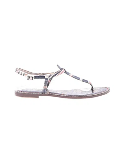Pre-owned Sam Edelman Sandals In Blue