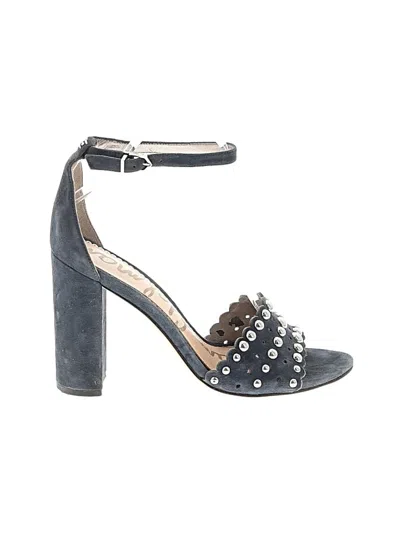 Pre-owned Sam Edelman Sandals In Blue