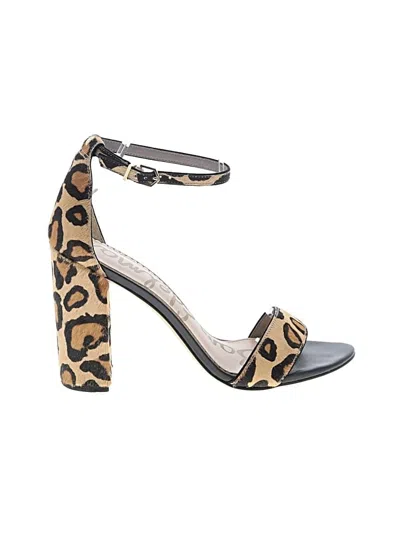 Pre-owned Sam Edelman Sandals In Brown