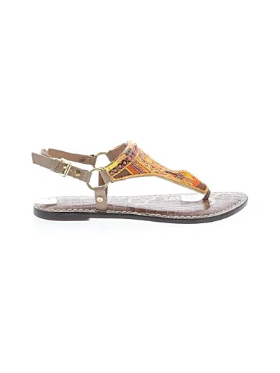 Pre-owned Sam Edelman Sandals In Brown