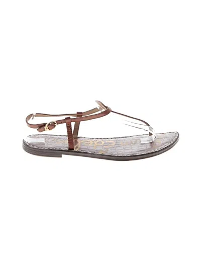 Pre-owned Sam Edelman Sandals In Brown