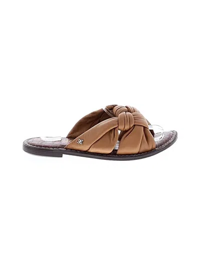 Pre-owned Sam Edelman Sandals In Brown
