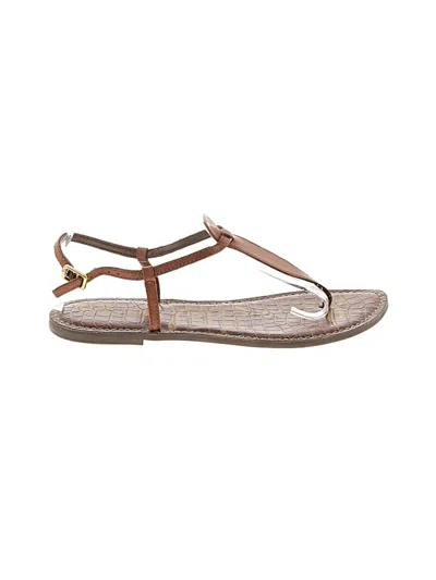 Pre-owned Sam Edelman Sandals In Brown