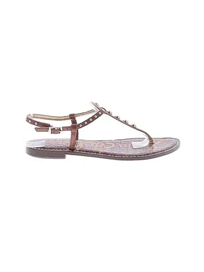 Pre-owned Sam Edelman Sandals In Brown