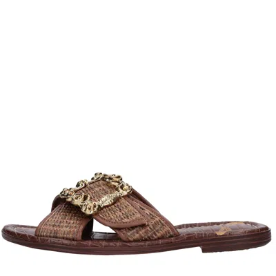 Sam Edelman Sandals Brown In Marrone Scuri