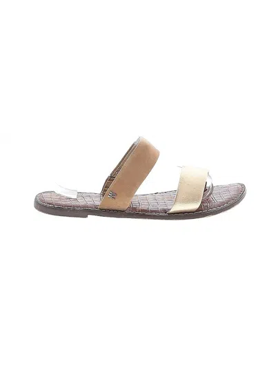 Pre-owned Sam Edelman Sandals In Gold