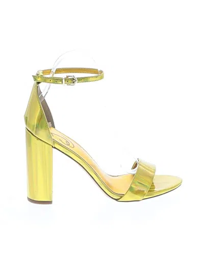 Pre-owned Sam Edelman Sandals In Gold