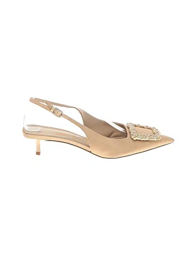 Pre-owned Sam Edelman Sandals In Gold