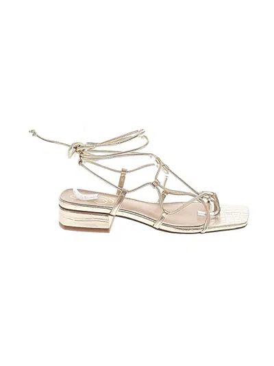 Pre-owned Sam Edelman Sandals In Gold