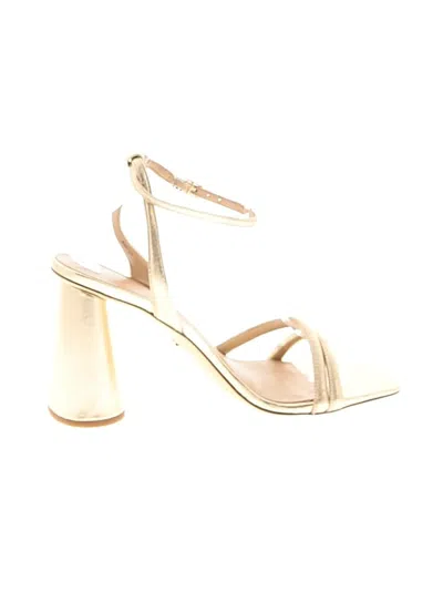 Pre-owned Sam Edelman Sandals In Gold