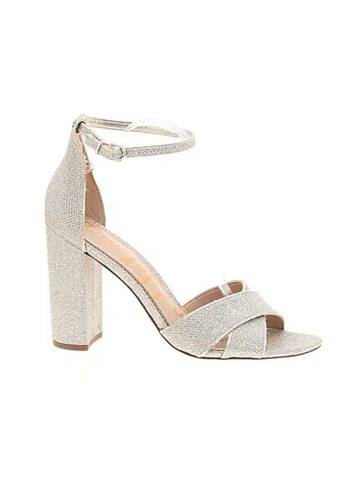 Pre-owned Sam Edelman Sandals In Gold