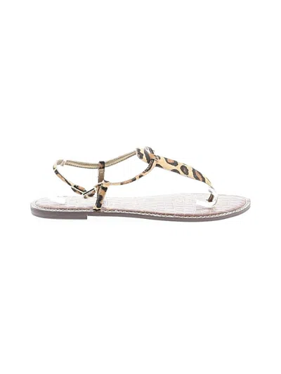 Pre-owned Sam Edelman Sandals In Gold