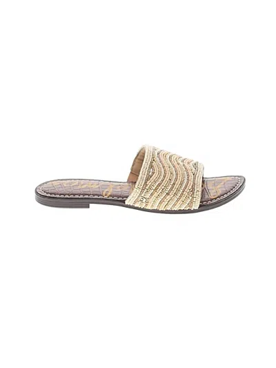 Pre-owned Sam Edelman Sandals In Gold