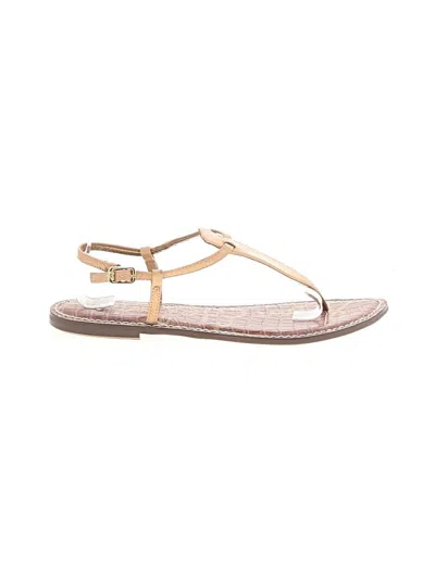 Pre-owned Sam Edelman Sandals In Gold