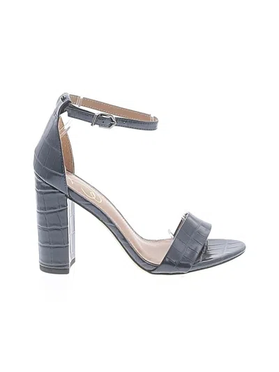 Pre-owned Sam Edelman Sandals In Gray