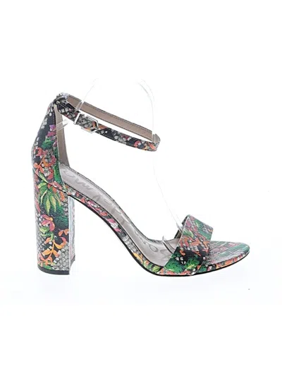 Pre-owned Sam Edelman Sandals In Green