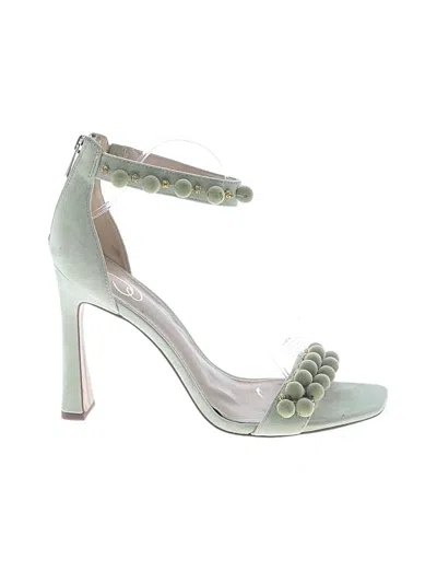 Pre-owned Sam Edelman Sandals In Green