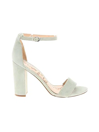 Pre-owned Sam Edelman Sandals In Green